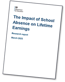 The Impact of School Absence on Lifetime Earnings Research report